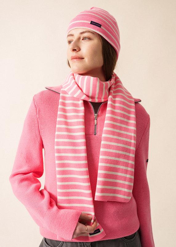 Saint James Duguay Striped Scarf HOLLYWOOD/ECUME
