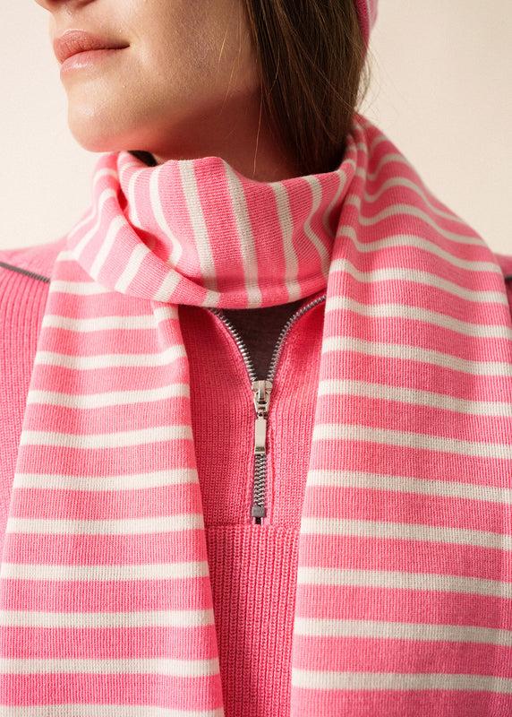 Saint James Duguay Striped Scarf HOLLYWOOD/ECUME