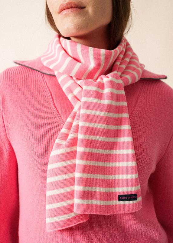 saint james Duguay striped scarf HOLLYWOOD/ECUME