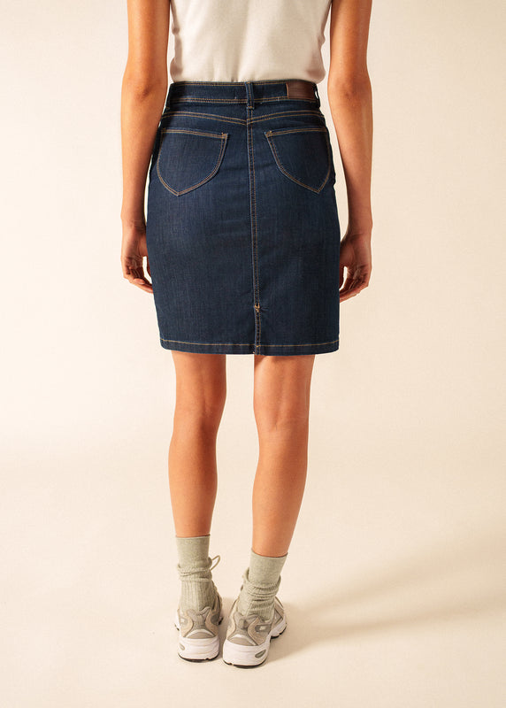 Saint James Elfy Jean Skirt JEAN