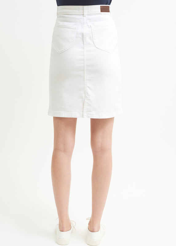 Saint James Elfy Regular Skirt BLANC