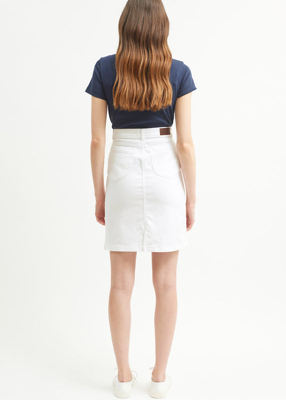 Saint James Elfy Regular Skirt BLANC