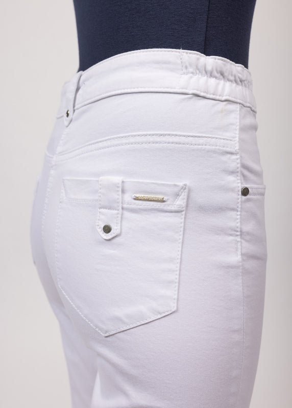 Saint James Elodie Three Quarters Pants BLANC
