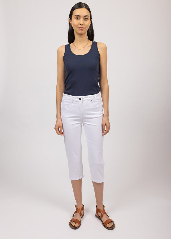 Saint James Elodie Three Quarters Pants BLANC