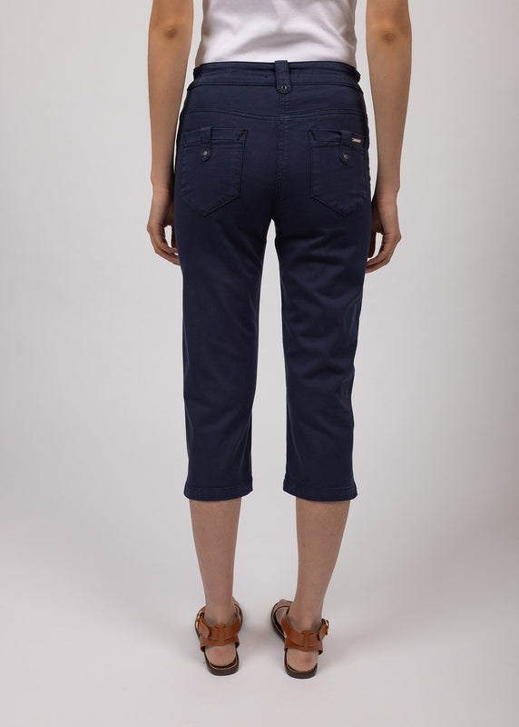 Saint James Elodie Three Quarters Pants MARINE