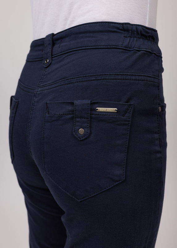 Saint James Elodie Three Quarters Pants MARINE