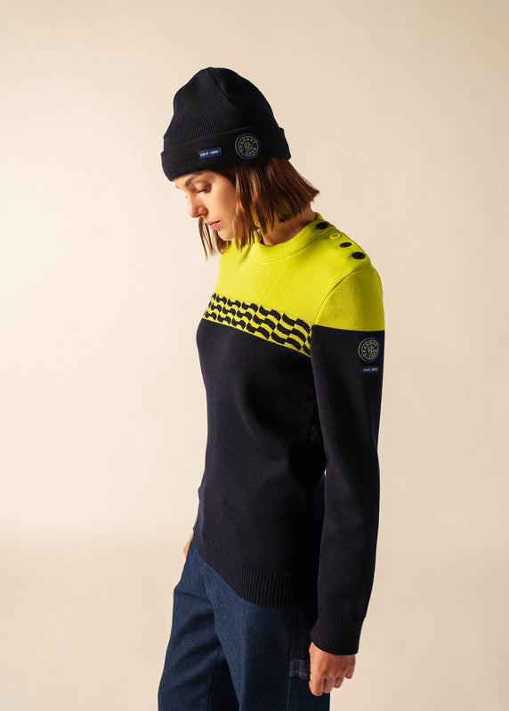 saint james Espresso Beanie NAVY