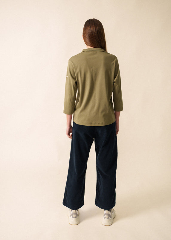 Saint James Figari Shirt FOUGERE