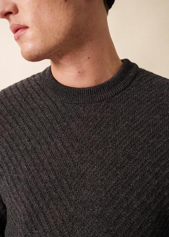 Saint James Flaine Sailor Jumper GRIS