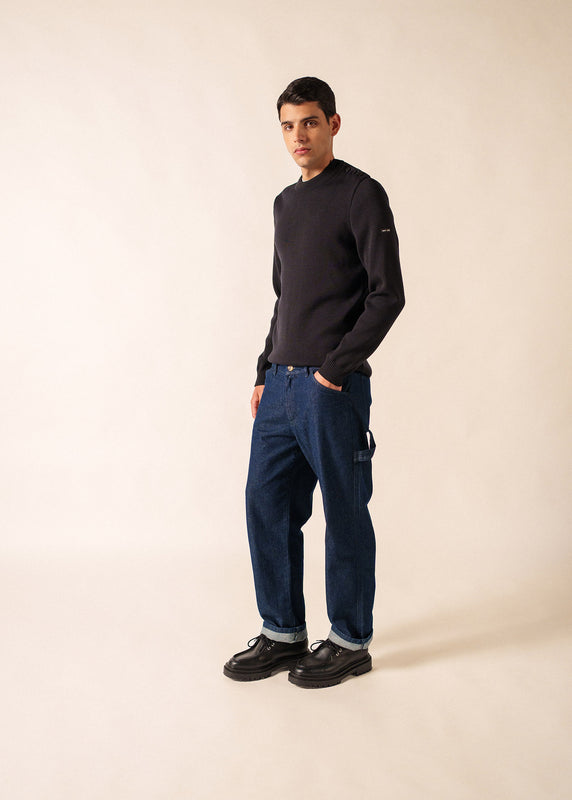 Saint James Galiote Sailor Jumper NAVY