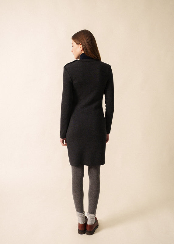 Saint James Grande Marée Jumper Dress ANTHRACITE