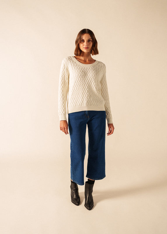 Saint James Horgen Jumper ECUME