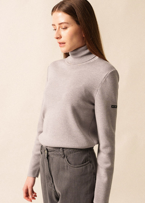 saint james Houat turtleneck jumper PERLE CHINE