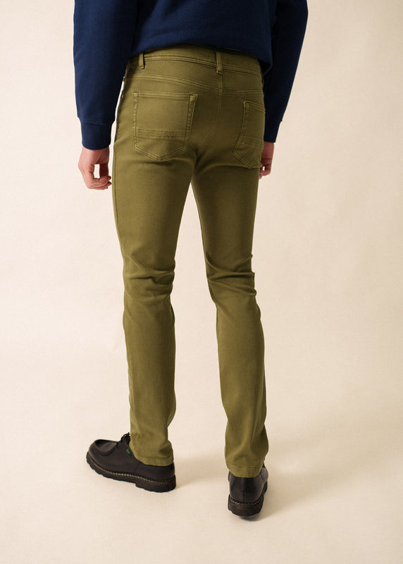 Saint James Jasper Knit Jeans FOUGERE