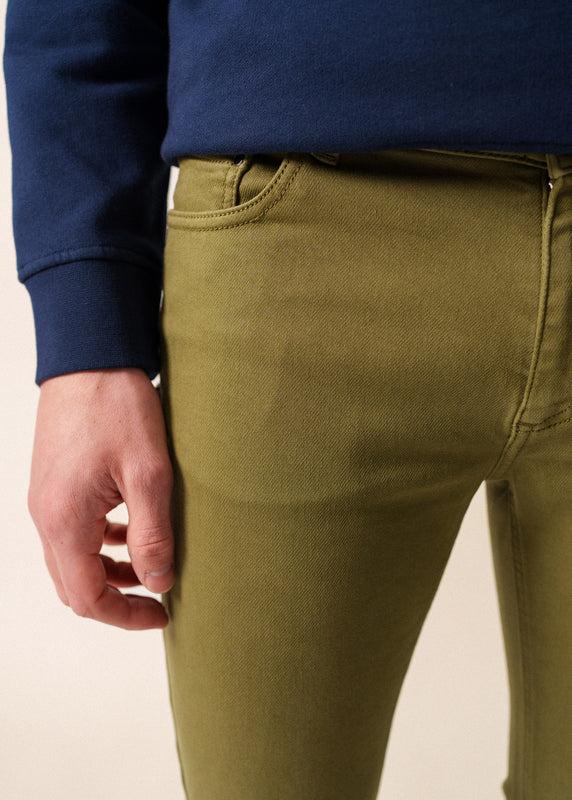 Saint James Jasper Knit Jeans FOUGERE