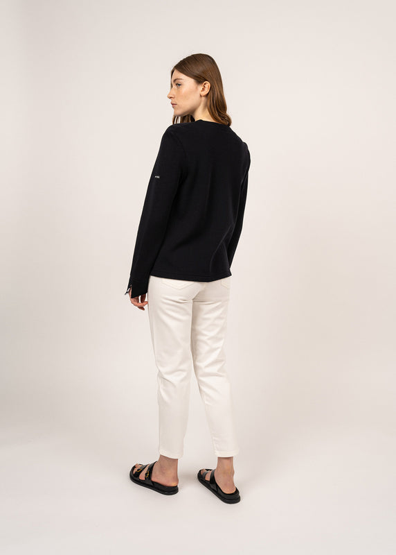 Saint James La Rochelle Zipped Jacket NAVY