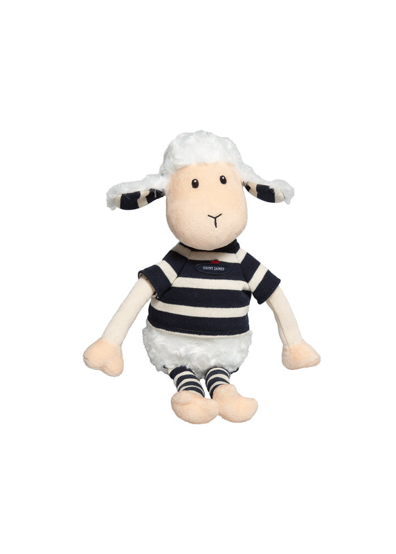 saint james Lamb soft toy MARINE/ECRU