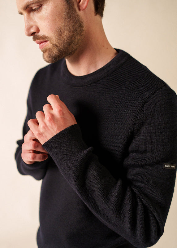 saint james Locronan round neck jumper NAVY