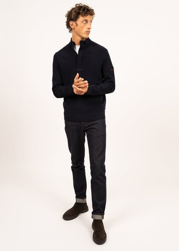 Saint James Loup De Mer Jumper NAVY