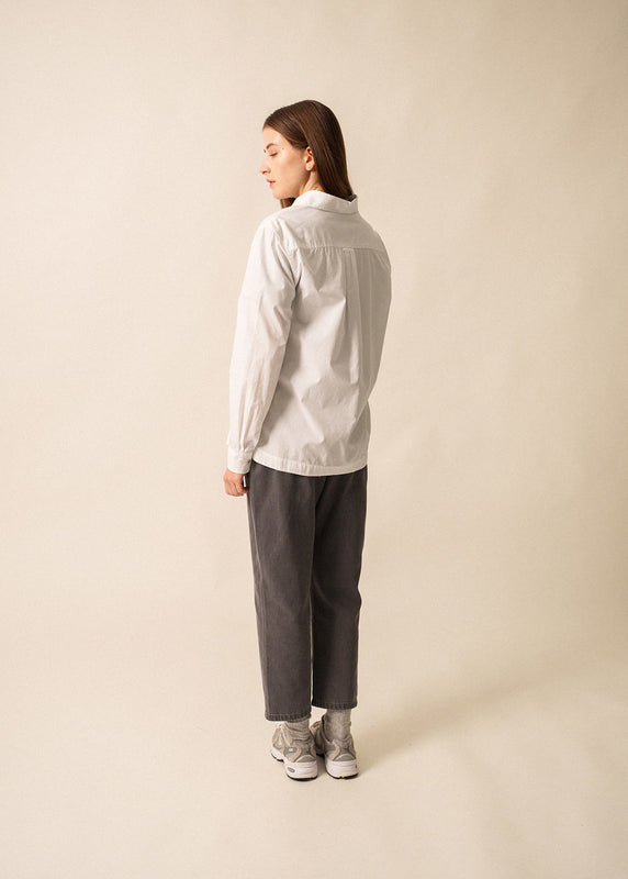 Saint James Luce White Shirt BLANC