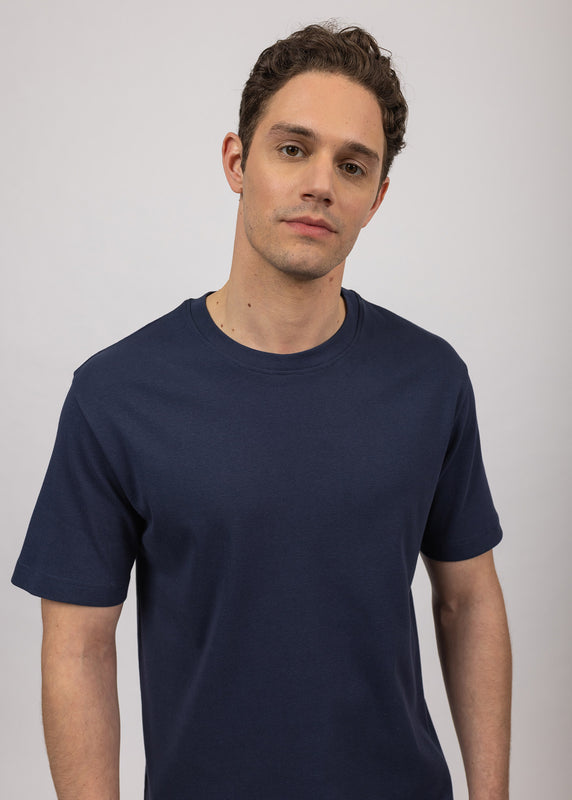 Saint James Lumio Short Sleeves T-shirt MARINE