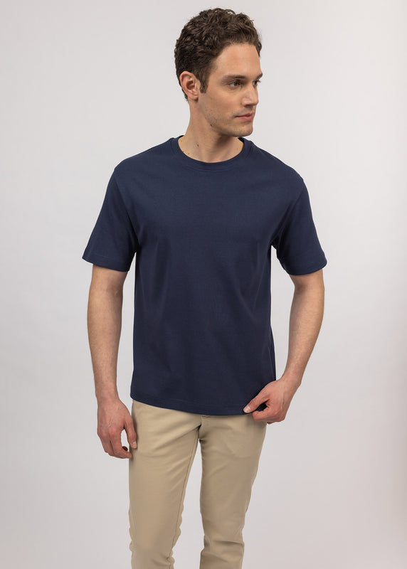 saint james Lumio short sleeves t-shirt MARINE