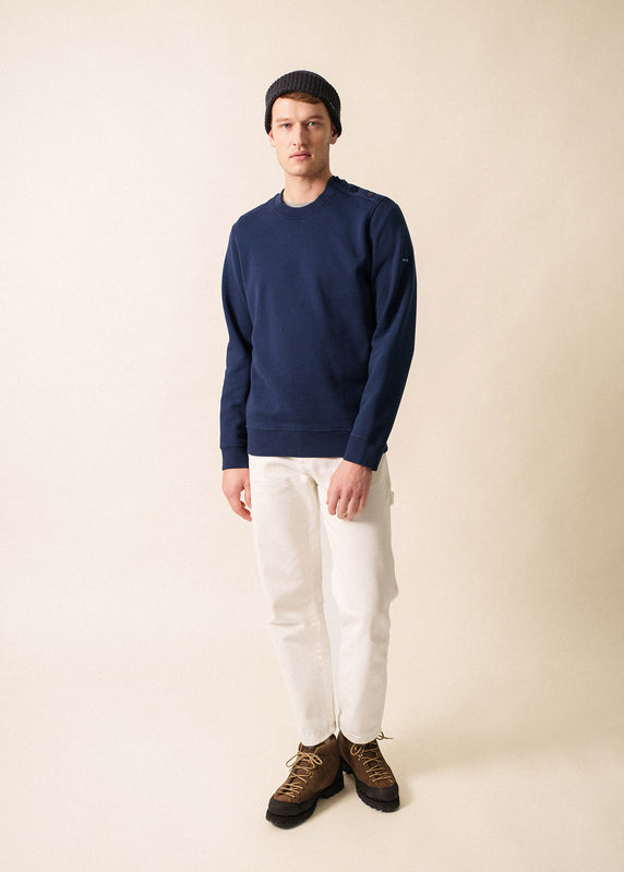 Saint James Marceau Sailor Sweatshirt AMIRAL