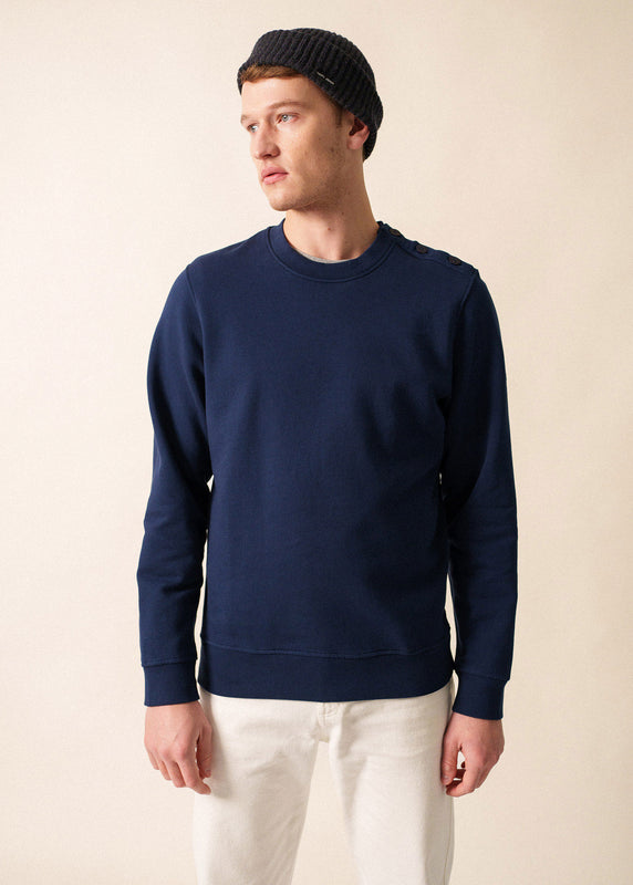 saint james Marceau sailor sweatshirt AMIRAL