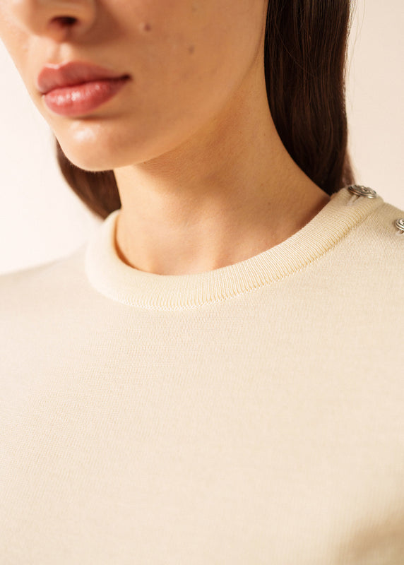 Saint James Marée Authentic Sailor Jumper ECUME