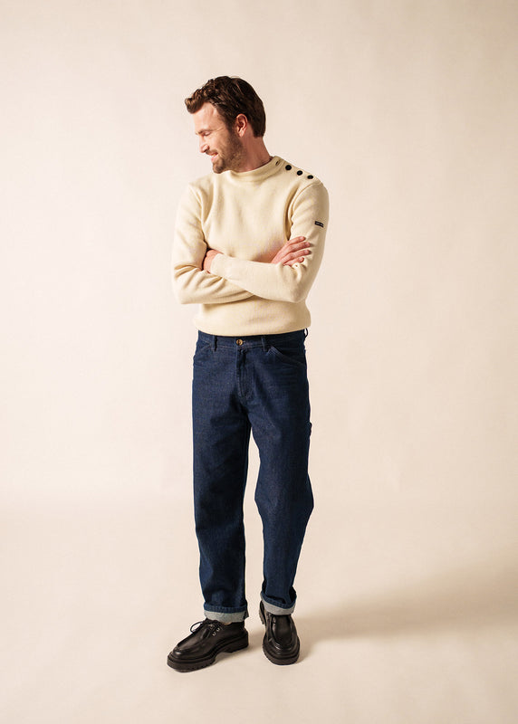 Saint James Matelot Authentic Sailor Jumper ECRU