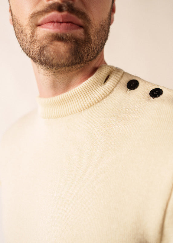Saint James Matelot Authentic Sailor Jumper ECRU