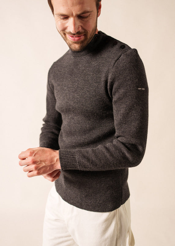 saint james Matelot authentic sailor jumper GRIS