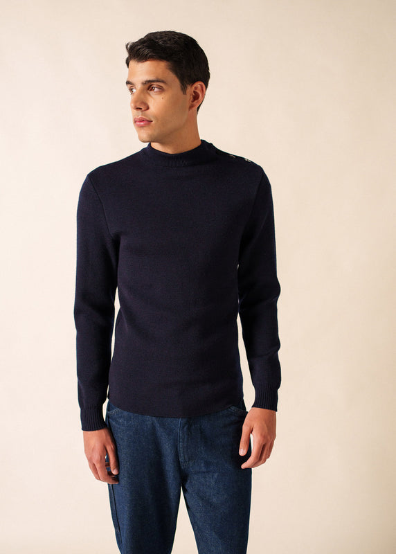 saint james Matelot authentic sailor jumper MARINE