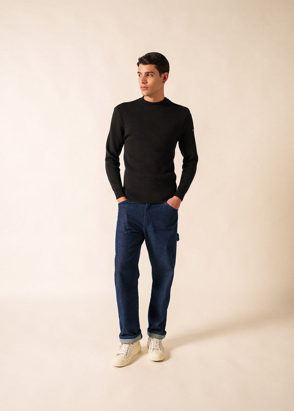 Saint James Matelot Authentic Sailor Jumper NOIR