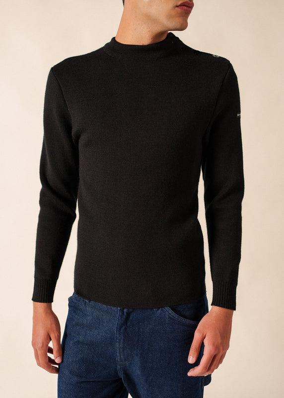 Saint James Matelot Authentic Sailor Jumper NOIR
