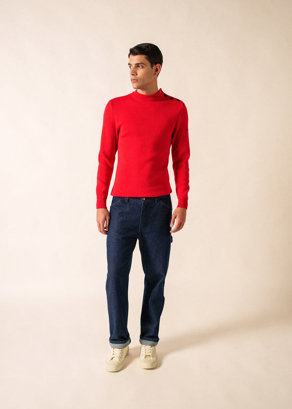 Saint James Matelot Authentic Sailor Jumper ROUGE