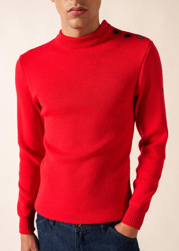 Saint James Matelot Authentic Sailor Jumper ROUGE