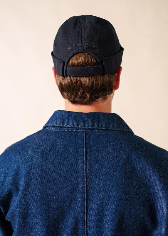 Saint James Miki Deck Hat MARINE