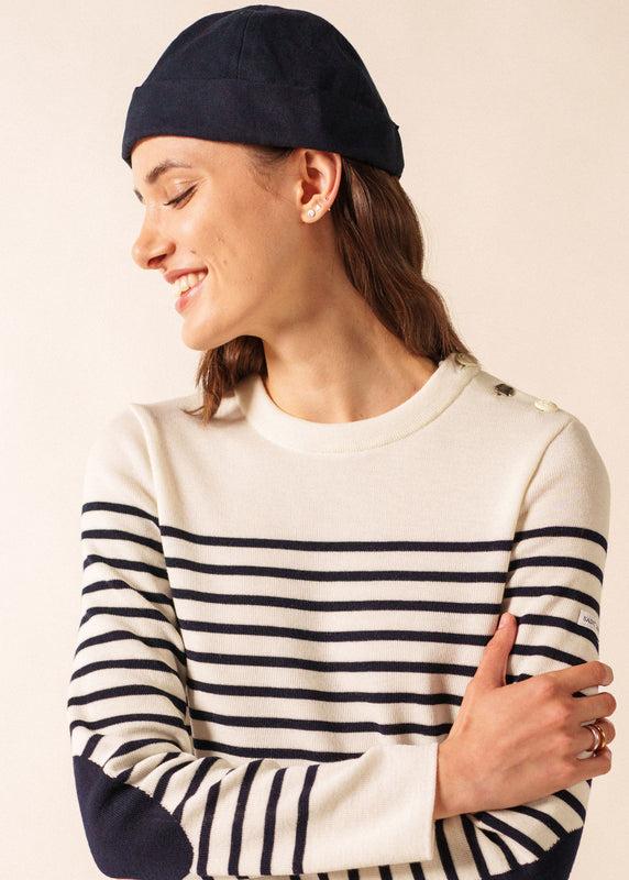 saint james Miki deck hat MARINE