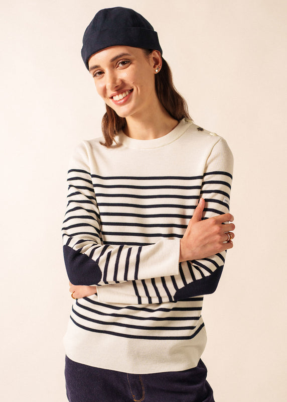 Saint James Miki Deck Hat MARINE