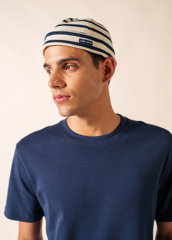 Saint James Miki Meridien Deck Hat ECRU/MARINE