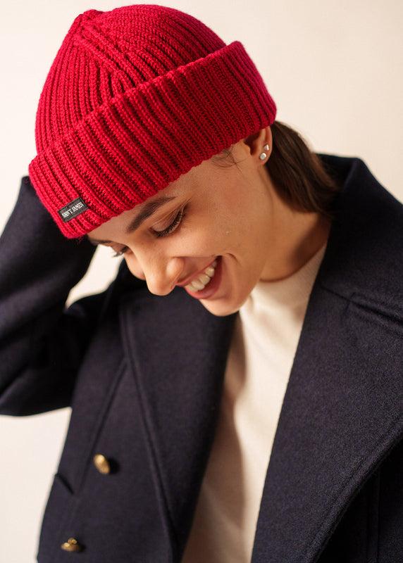 saint james Miki sailor cap with turn-up PERSAN