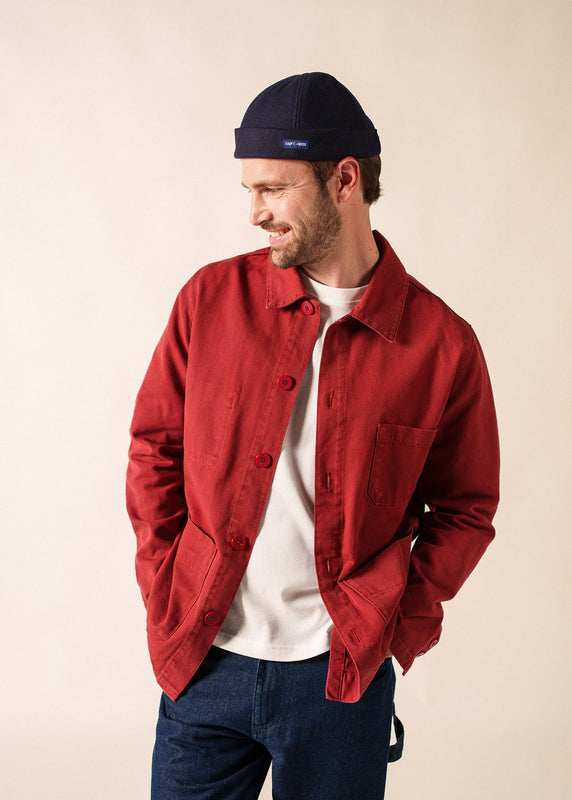 Saint James Miki Traditional Deck Hat NAVY