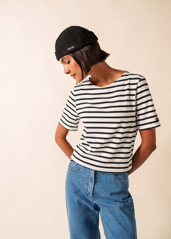 Saint James Miki Traditional Deck Hat NOIR