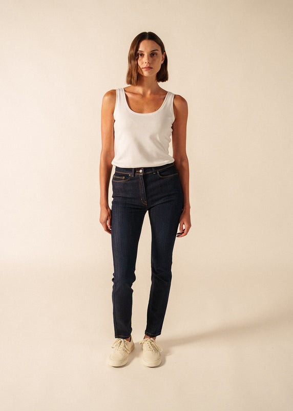 Saint James Mimosa High Waist Jeans BRUT
