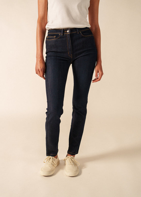 saint james Mimosa high waist jeans BRUT