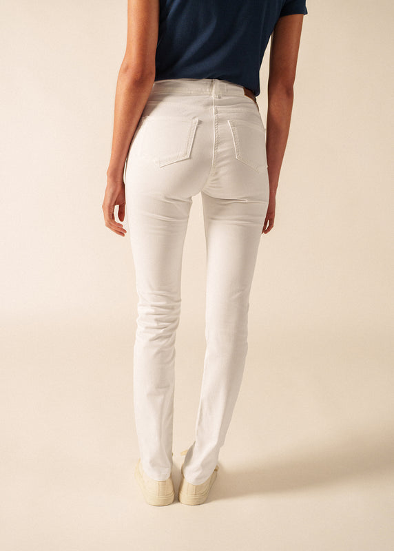 Saint James Mimosa High Waist Pants BLANC