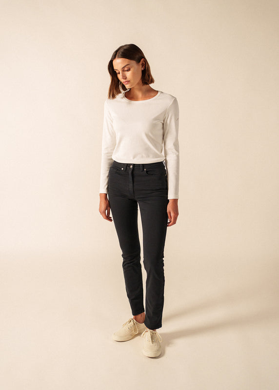 Saint James Mimosa High Waist Pants NAVY