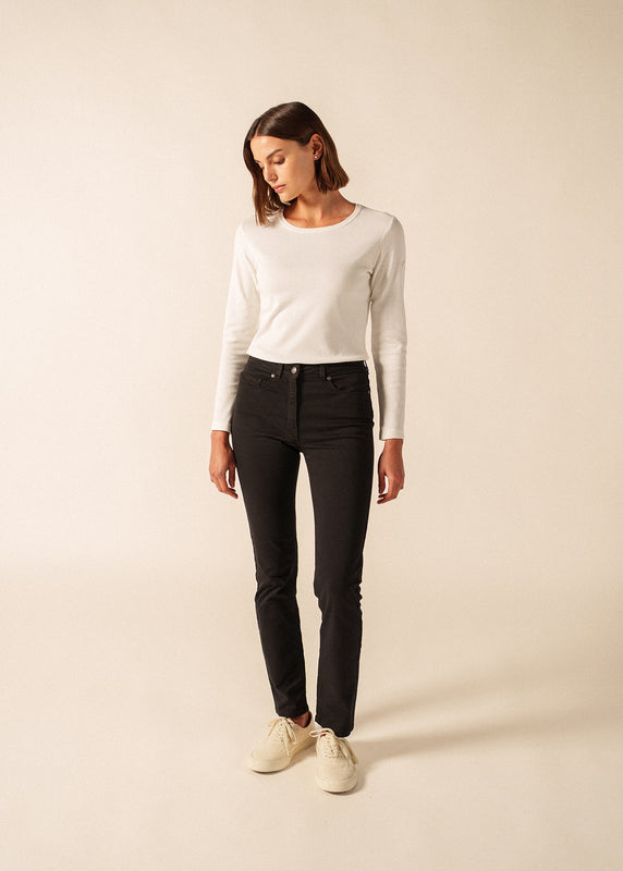 Saint James Mimosa High Waist Pants NOIR