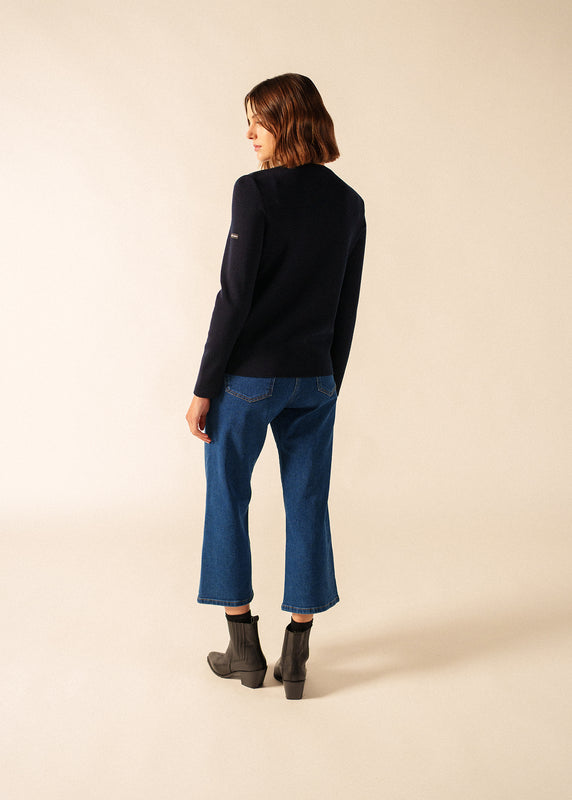 Saint James Molène Fine Jumper NAVY